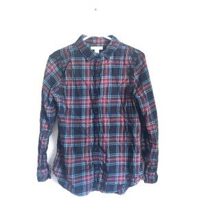 Plaid longsleeve button up